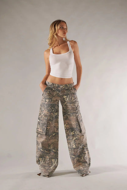 MELANIE | CAMO PANTS