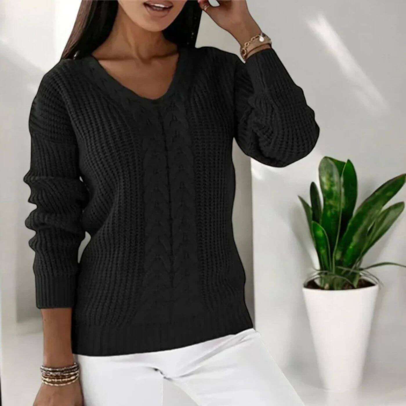 Serena - Cosy Knitted Sweater