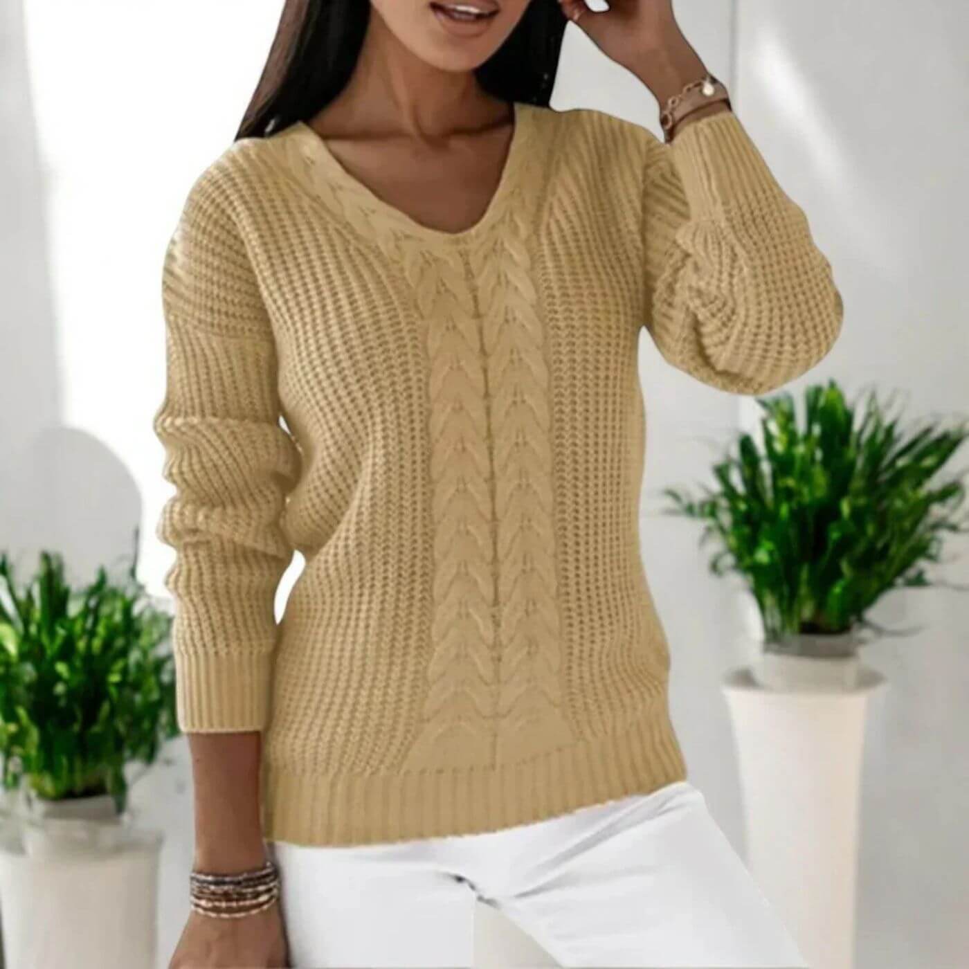 Serena - Cosy Knitted Sweater