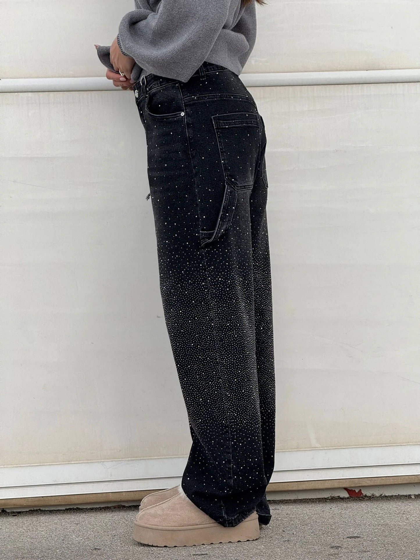 Concetta | Glamorous Glitter Jeans