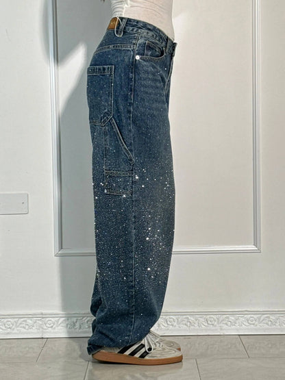 Concetta | Glamorous Glitter Jeans