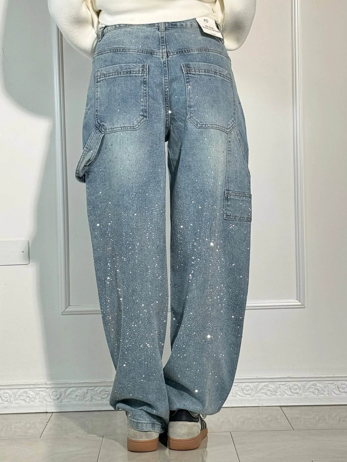 Concetta | Glamorous Glitter Jeans